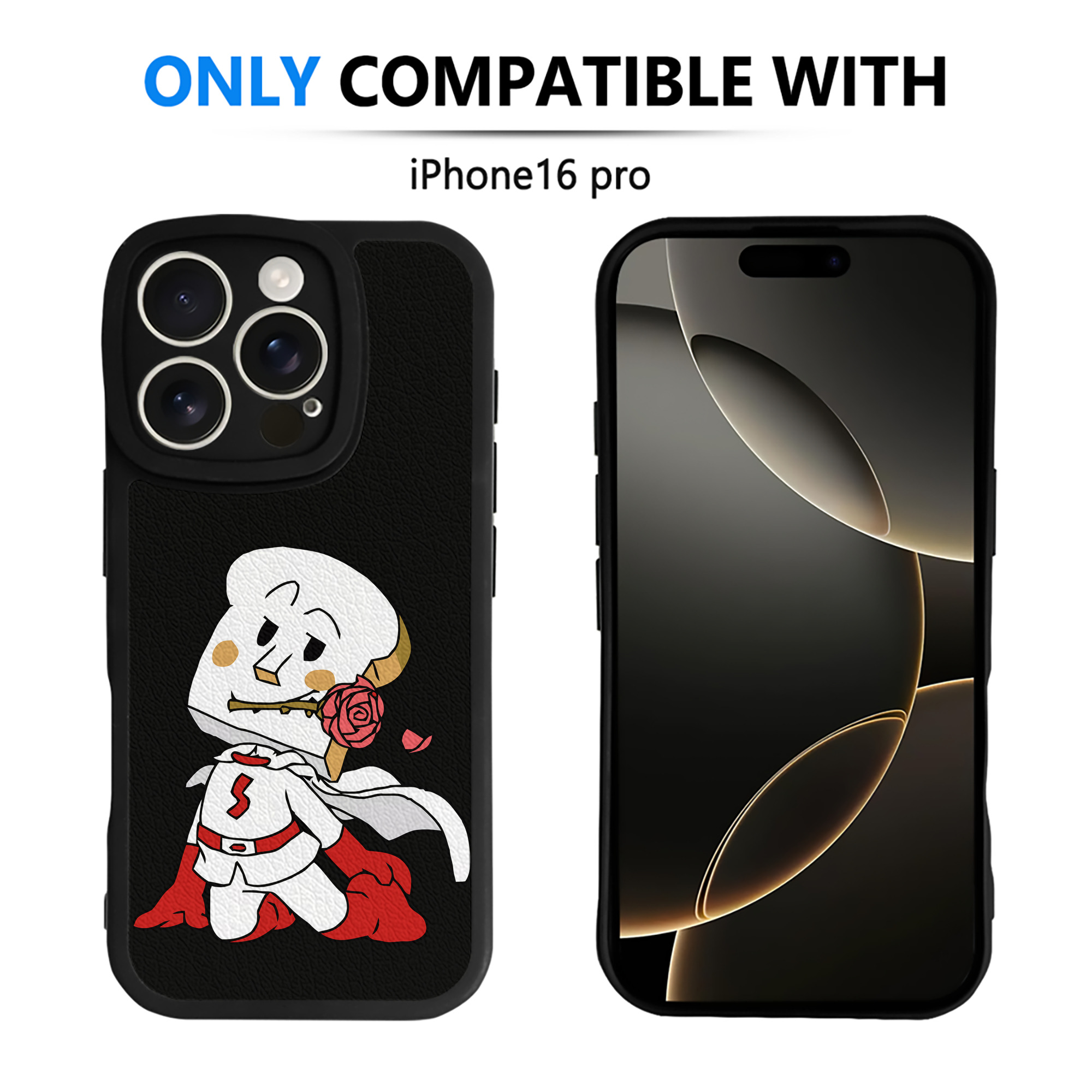 （画像用） アンパンマン Anpanman 【iPhone 16シリーズ対応】シリコンスマホケース（レザー調） 材質：シリコン